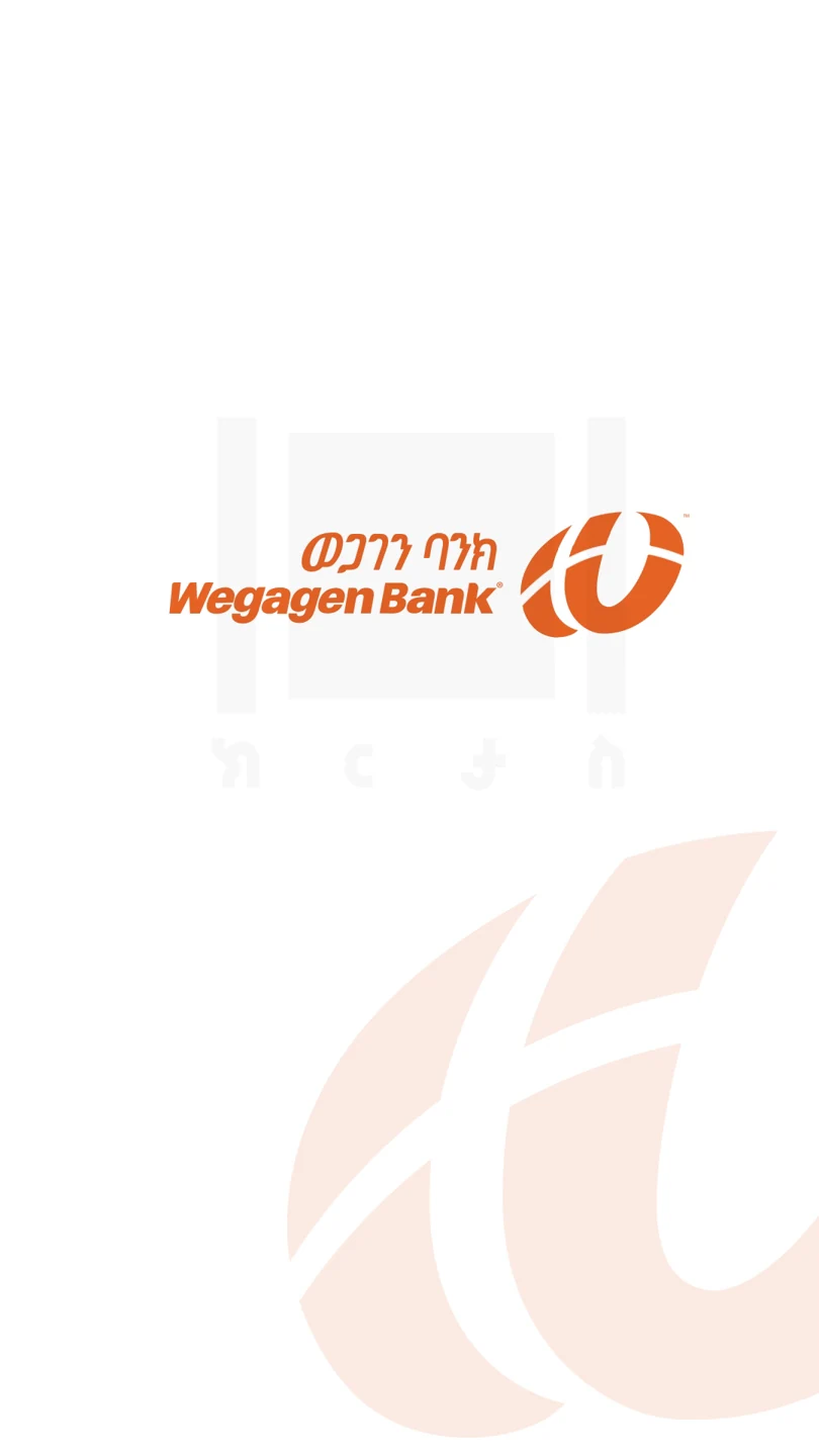 Wegagen Bank — Vertical logo animation study
